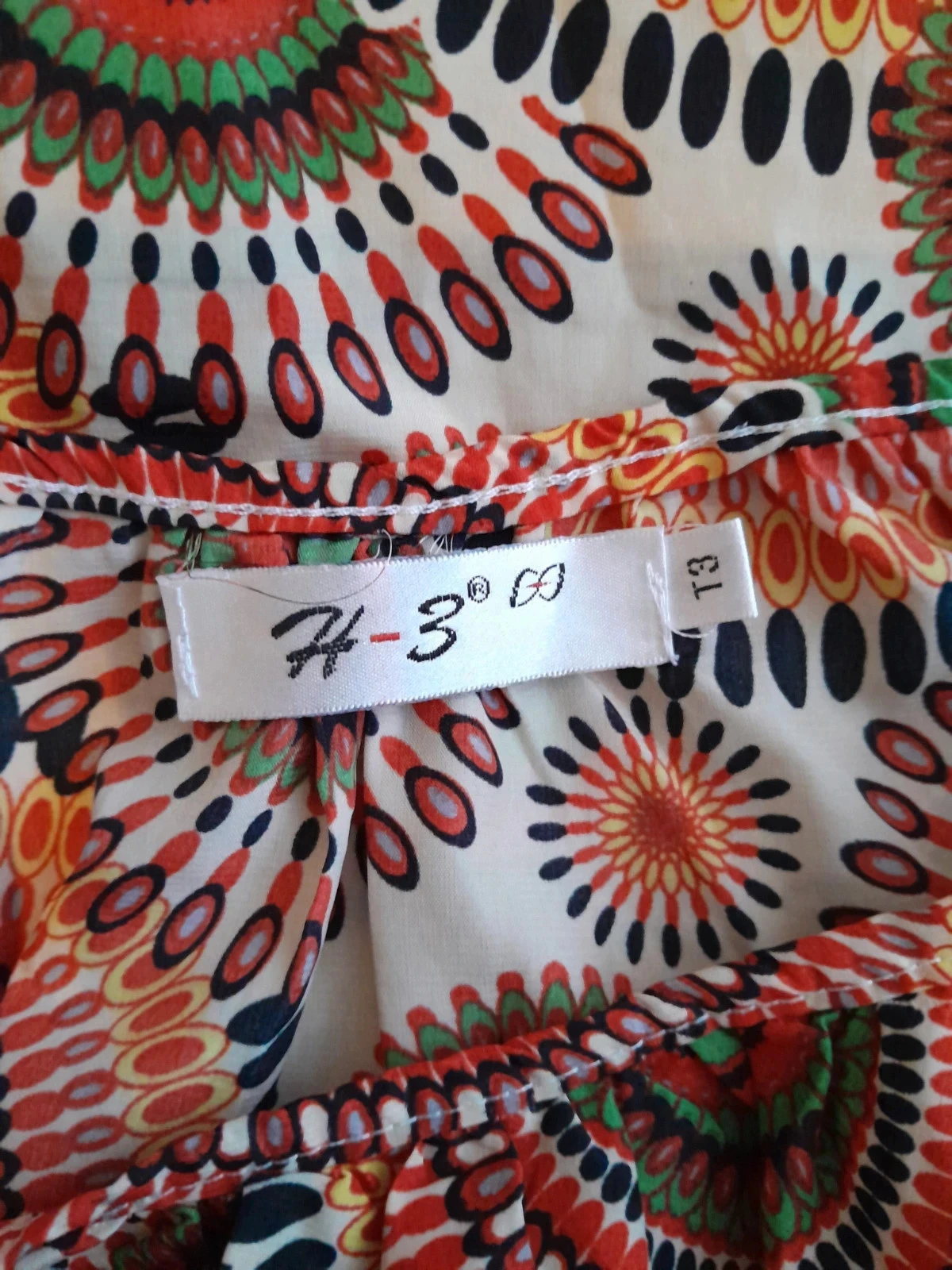 Tuníca para mujer, estilo bohemio, Marca: H-3, Talla T3 – photo 6